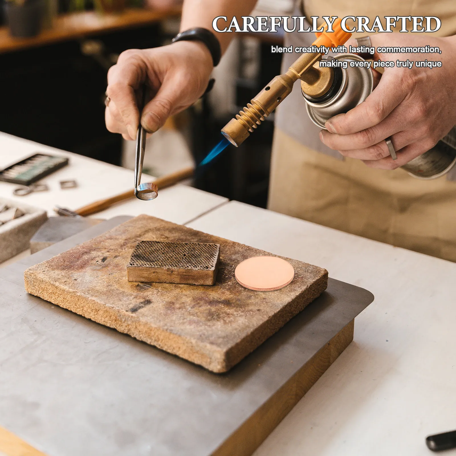 

4Pcs Round Blank Coins 44Mm Metal Engraving Blanks with Threaded Edge Smooth Surface for DIY Challenge Coin Collection Dark Red