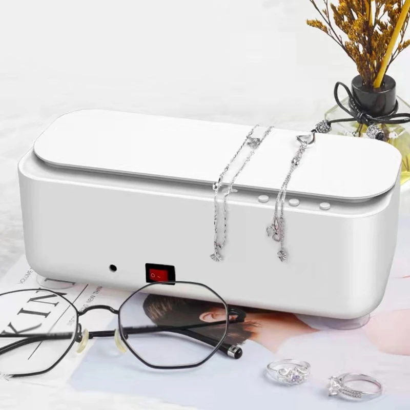 R3MC Professional Sound Wave Cleaning Ring Glasses Diamond Necklace Portable Sound Wave Jewelry Cleaner Sound Wave Machine