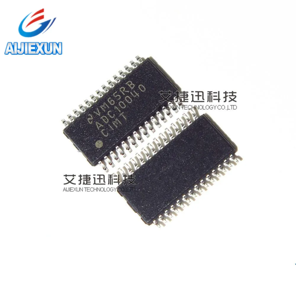 

5 шт. ADC10040CIMT TSSOP-28 ADC10040/ADC10040Q 10-битный, 40 MSPS, 3 В, 55,5 мВт АЦП в наличии Новый и оригинальный