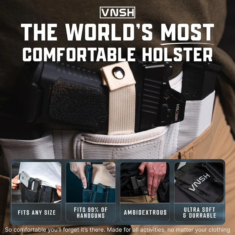 

Тактическая кобура IWB, сумка для скрытого ношения оружия, универсальная для левой и правой руки, аксессуары для охоты на открытом воздухе