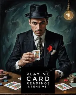 Playing Card Readings Intensive 1 By Kenton Knepper Magic tricks ( 58 Store Download )