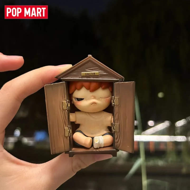 

POPMART Hirono Shelter Series Blind Box Guess Bag Mystery Box Toys Doll Anime Figure Desktop Ornaments Cute Gift
