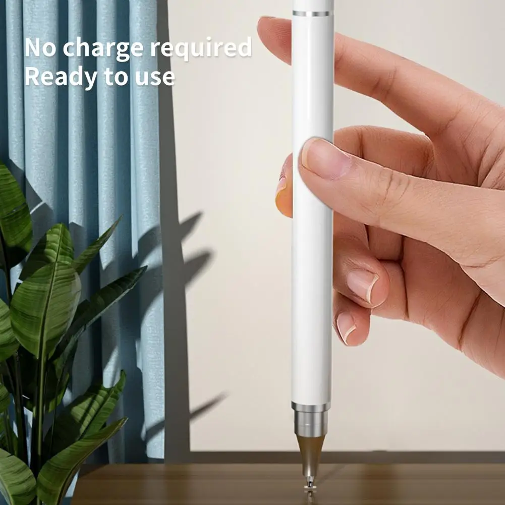 Capacitive Pen Dual Heads Touch Pen Smooth Writing Universal Tablet PC Phone Stylus Pen for iPad/Huawei/iOS/Android Tablet