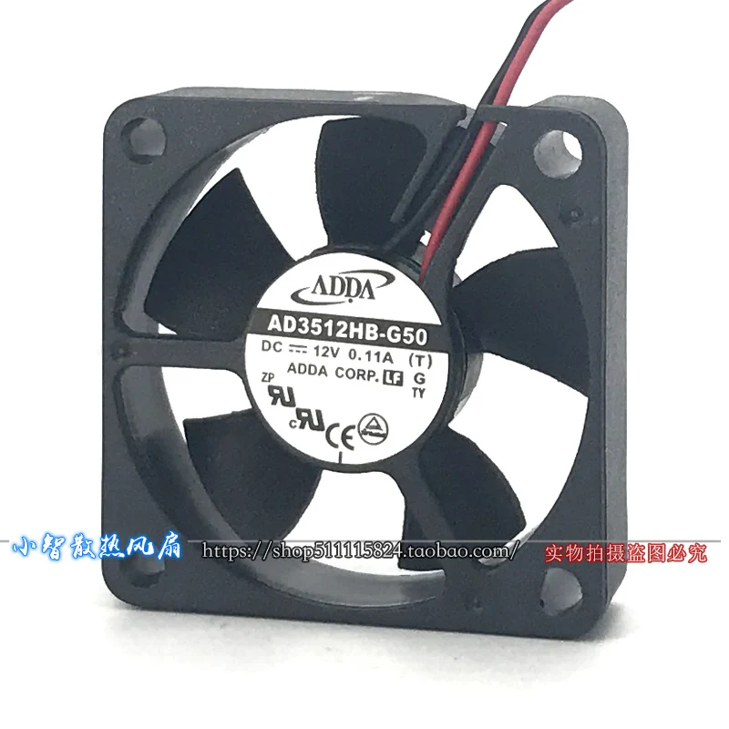 ORIGINAL AD3512HB-G50 12V 0.11A 3510 35*35*10mm KIPAS PENDINGIN BARU RADIATOR