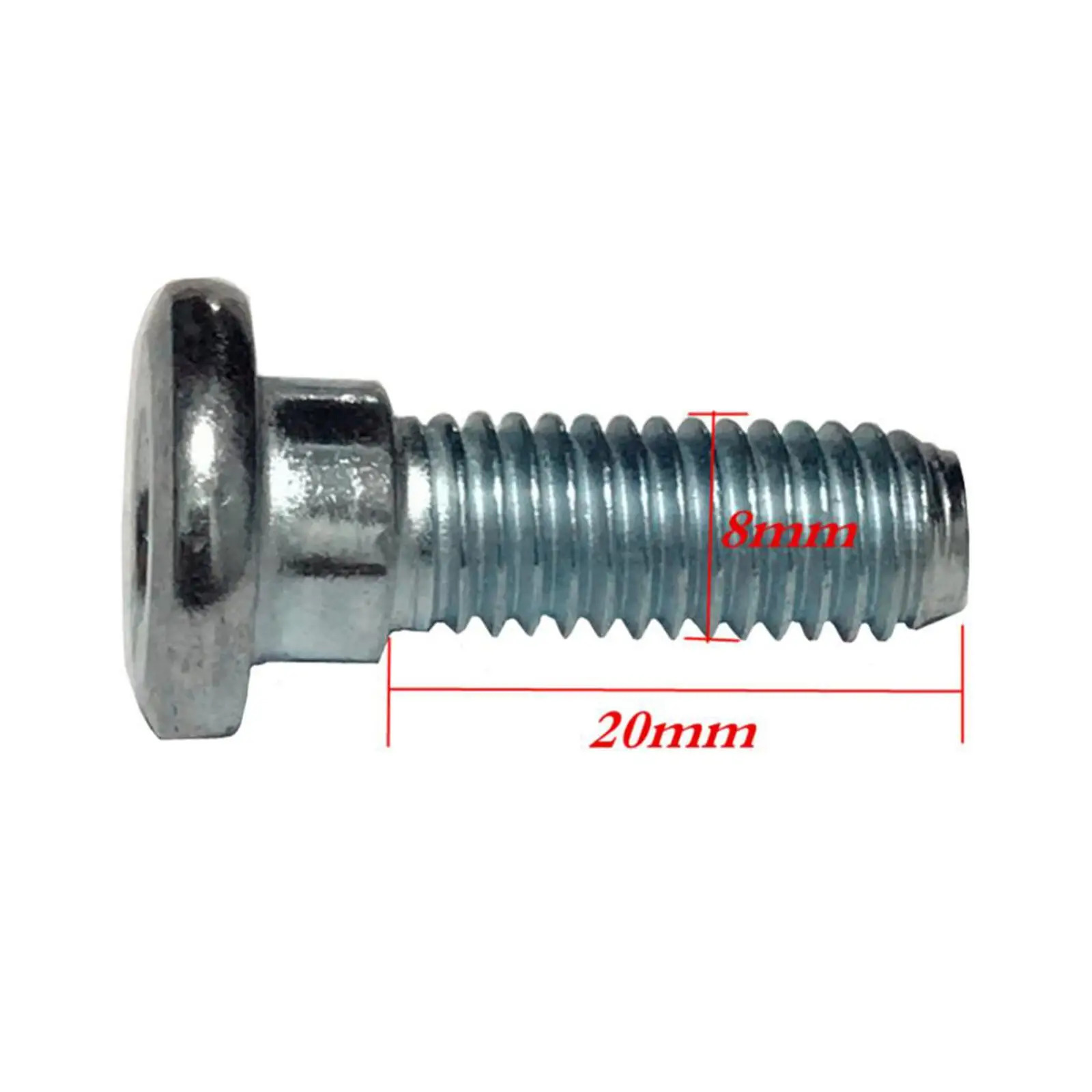 10 Pieces Brake Disc Rotor Screws Replace Parts Lightweight Easy to Install Stainless Steel Motorcycle Disc Brake Rotor Bolt view 5