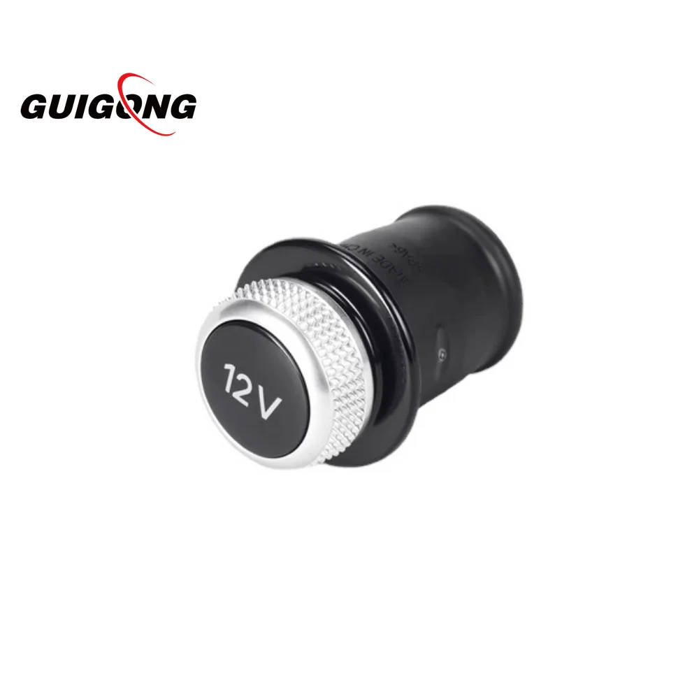 

GUIGONG Car Chrome Cigarette Lighter Dust Cover Cap POWER OUTLET COVER Plug For Audi A3 A4 A5 Q2 Q3 Q5 Q7 R8 8W0919311