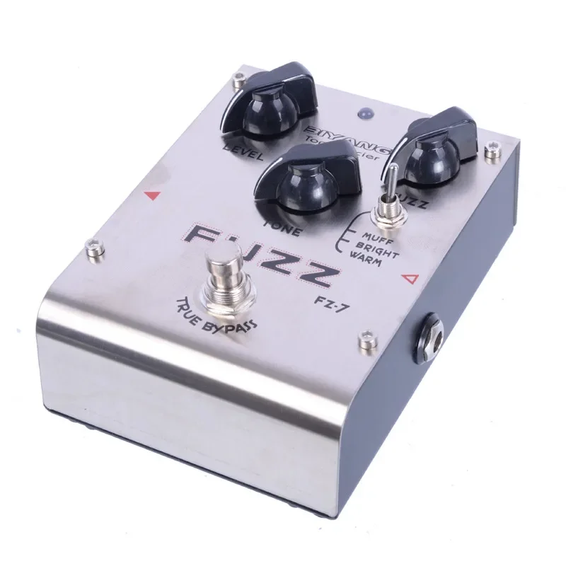 Biyang Tonefancier FZ-7 Guitar Bass Effect Pedal 3 Models Fuzz Effect guitar Pedal True Bypass with gold pedal connector