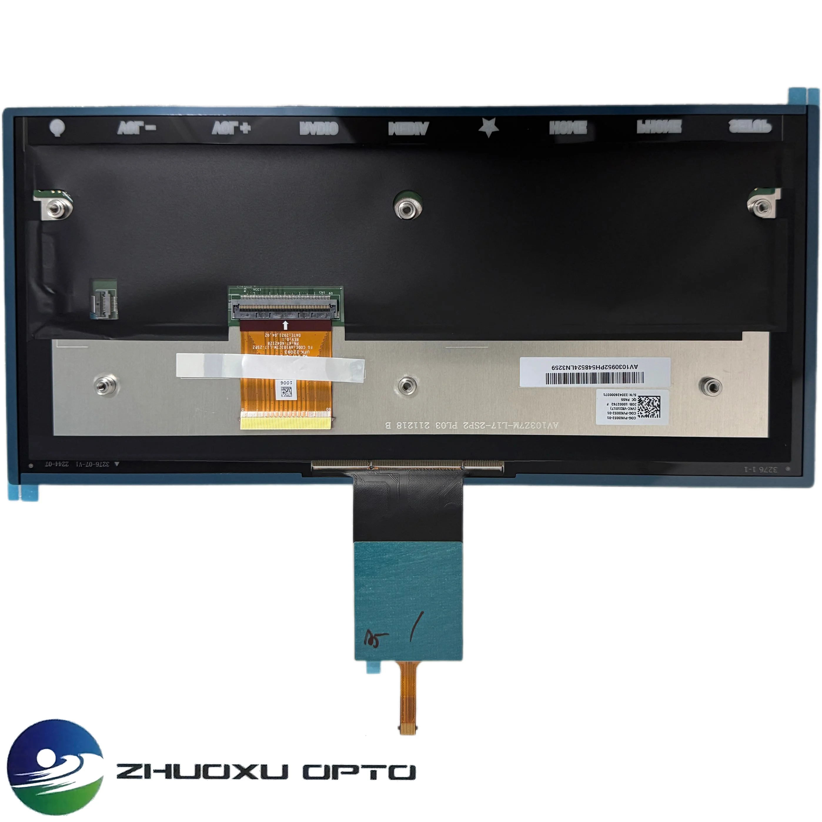 

COG-PVK0052-01 AV103Z7M-L17 New Original 10.3 inch LCD Display with Touch screen for Car GPS Navigation display