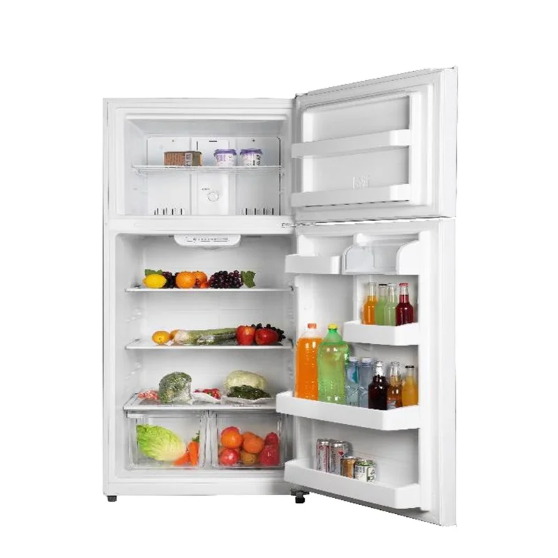 18 cu.ft Big Capacity Fridge Top Freezer Auto Defrost Refrigerator for TDT-663WMU