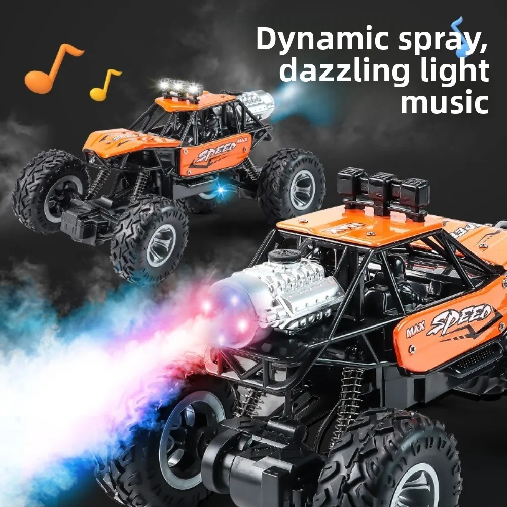 Neue 1:20 Legierung RC Crawler Auto 4WD Spray und Beleuchtung Klettern Buggy Lkw High Speed Langlebig RC Buggy Auto Urlaub Geschenke
