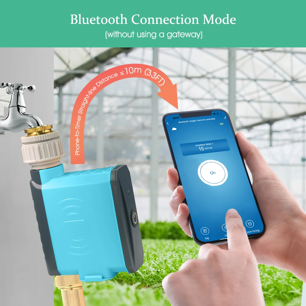 WiFi/Blueteeth Water Timer wit - огляд і ціна Smart Garden Tap Timer