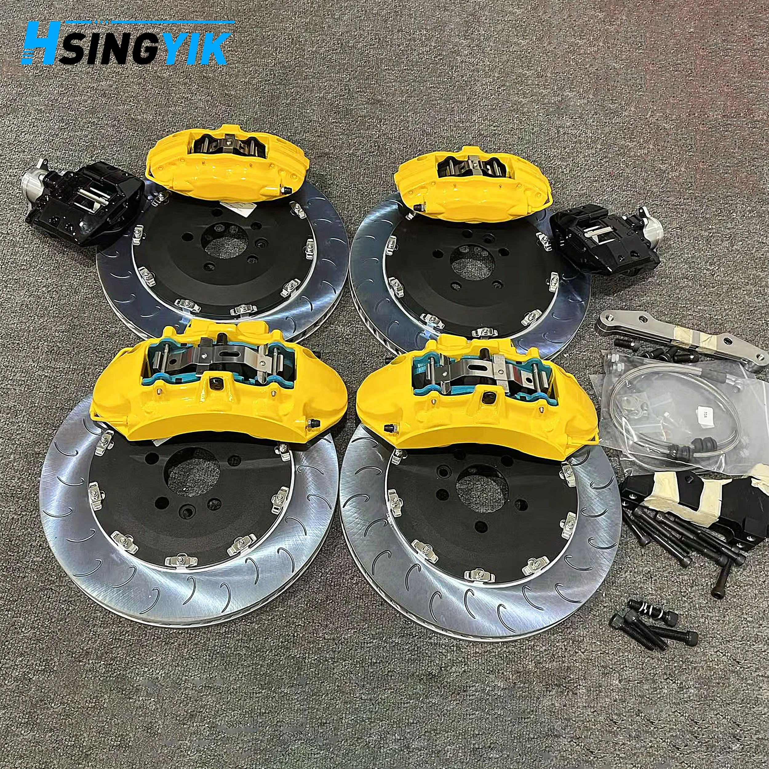 Forged Aluminum Break Discs Caliper Big Brake Kit Disks for 2018 A lfa Ro meo Giulia Q4 2.0t Optimized Performance