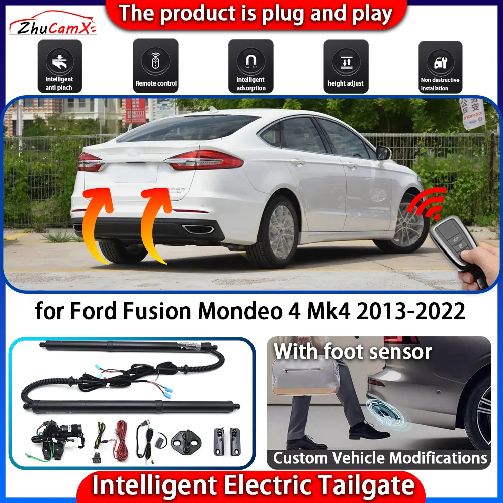 

Smart Powered Tailgate System for Ford Fusion Mondeo 4 Mk4 2013-2022 Automatic Intelligent Electric Trunk Lift Control Kit