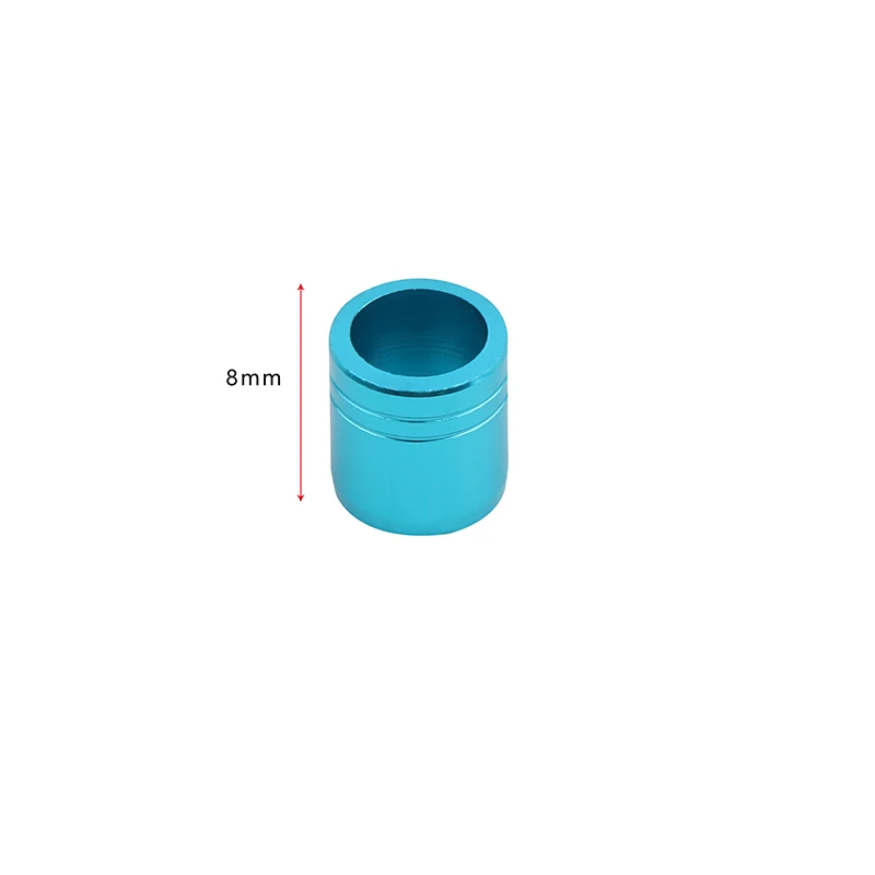 50pcs Stainless Steel Explosion-proof Ring Arrow Collar For ID 6.2mm OD 7.1mm/7.4mm/7.6mm Arrow Shaft Protector Proof Collars