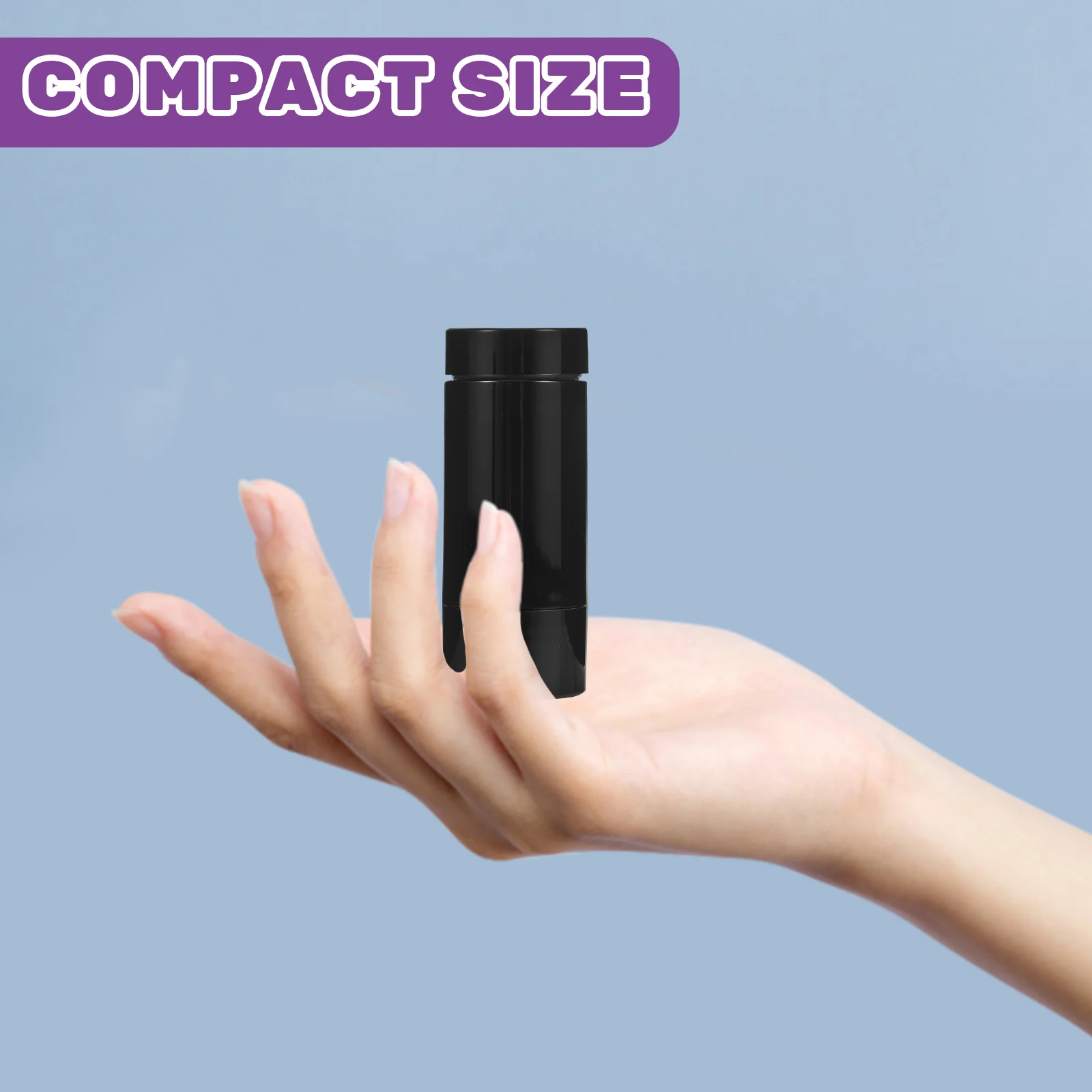 

6Pcs Lip Balm Tubes Sub Bottles Refillable Leak Proof Portable Travel Cream Containers Holder Deodorant Bottles