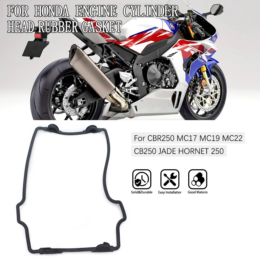

Cylinder Head Cover Gasket For HONDA CBR250 MC17 MC19 MC22 CB250 JADE HORNET 250