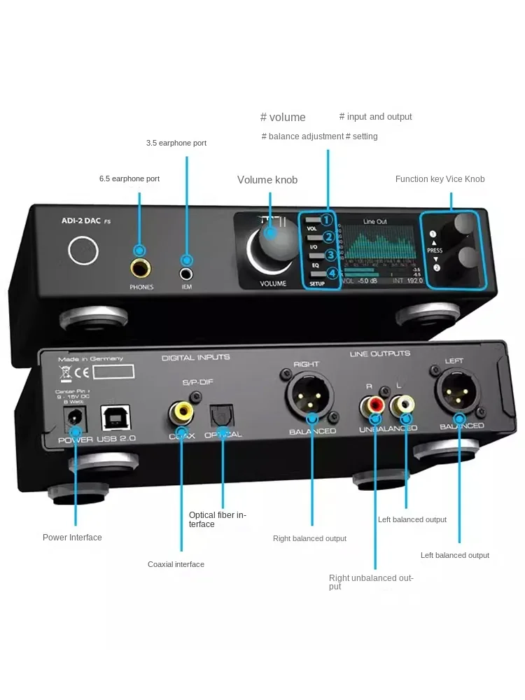 하이파이 비디오 디코더, RME ADI-2 DAC FS Pro FS R Be Femtosecond Clock, Ad/DA 변환