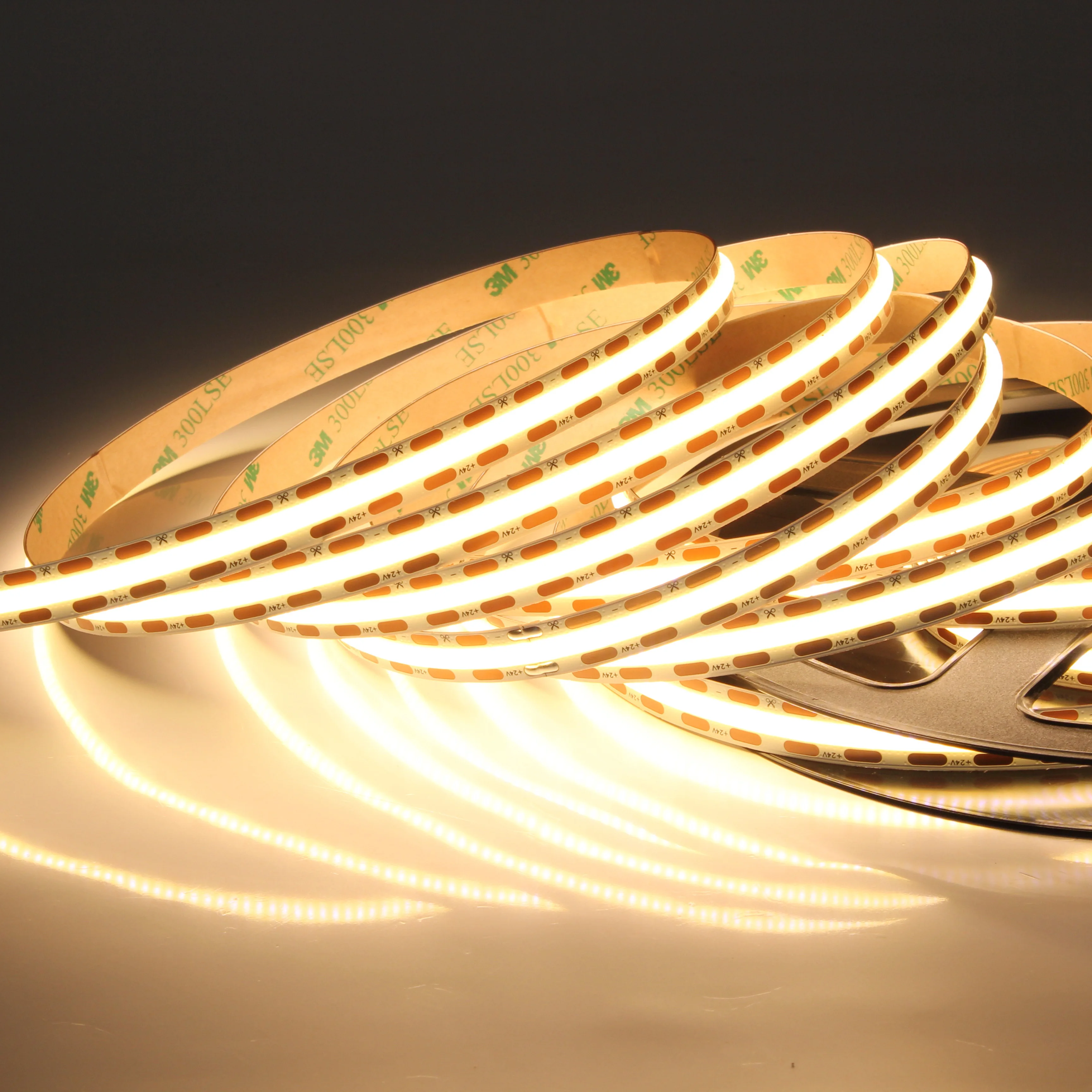 COB Cutting freely LED Strips, non-waterproof, 480Chips/meter