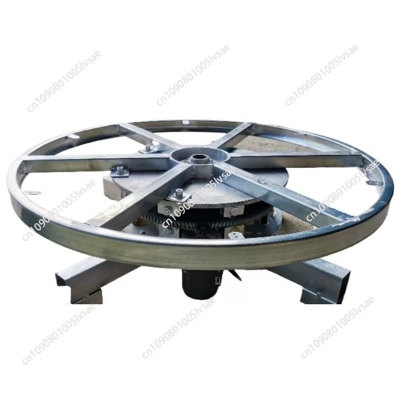 Electric Display Turntable Remote Control Rotation Stage Turntable with Speed Regulation for Industrial Booth