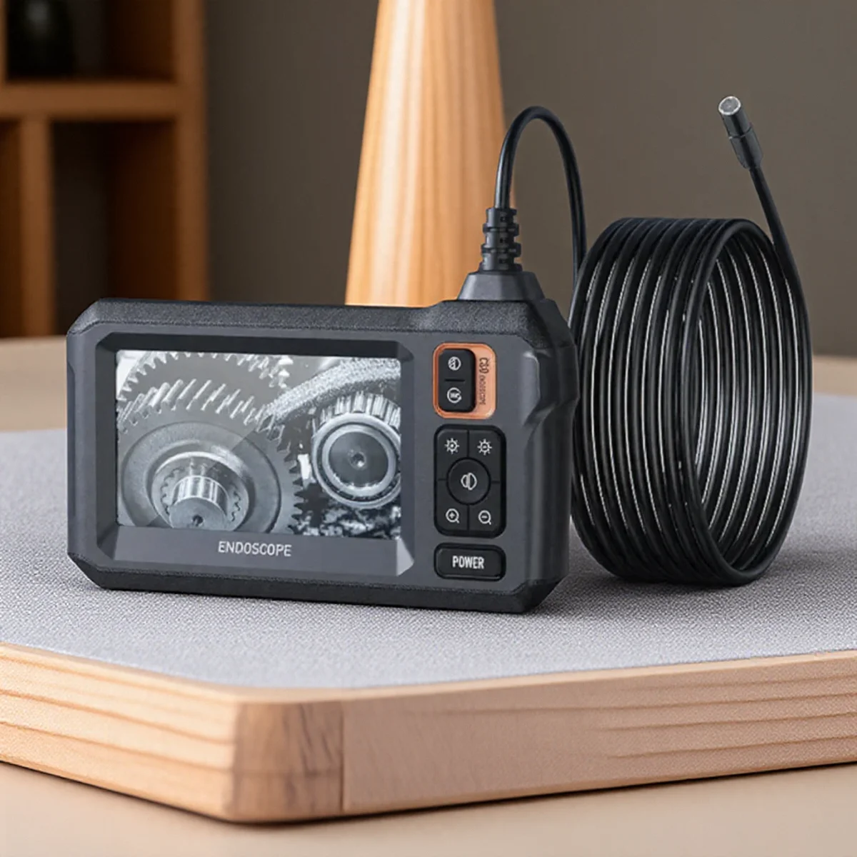 

1080P HD Wi-Fi эндоскоп 43-дюймовый дисплей 1 5 10 м кабель с двойной головкой 2600 мАч для автоматического осмотра электрических трубопровод