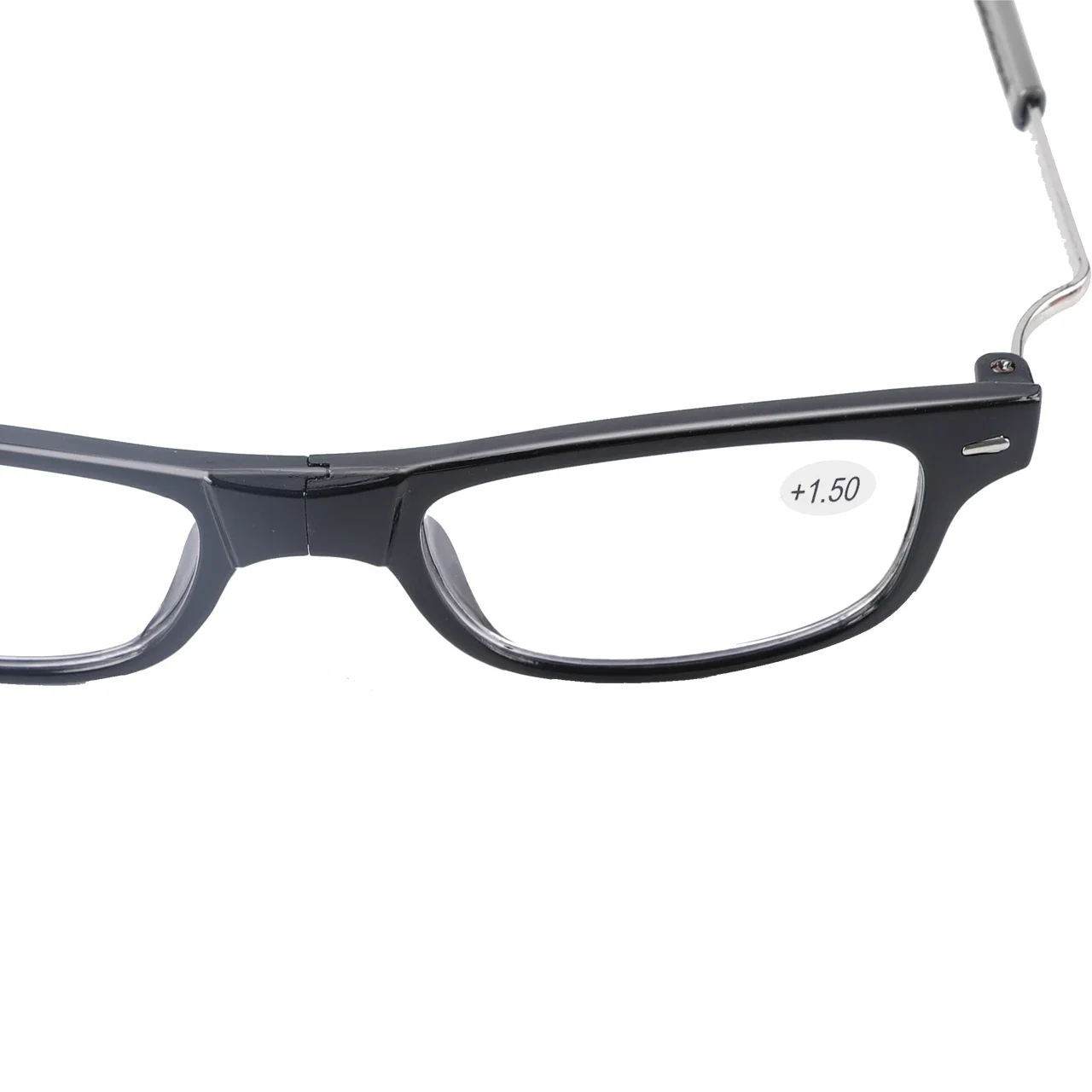 Tragbare faltbare Lesebrille, hochauflösendes Kunstharz, modische Presbyopie-Brille – Detail 5