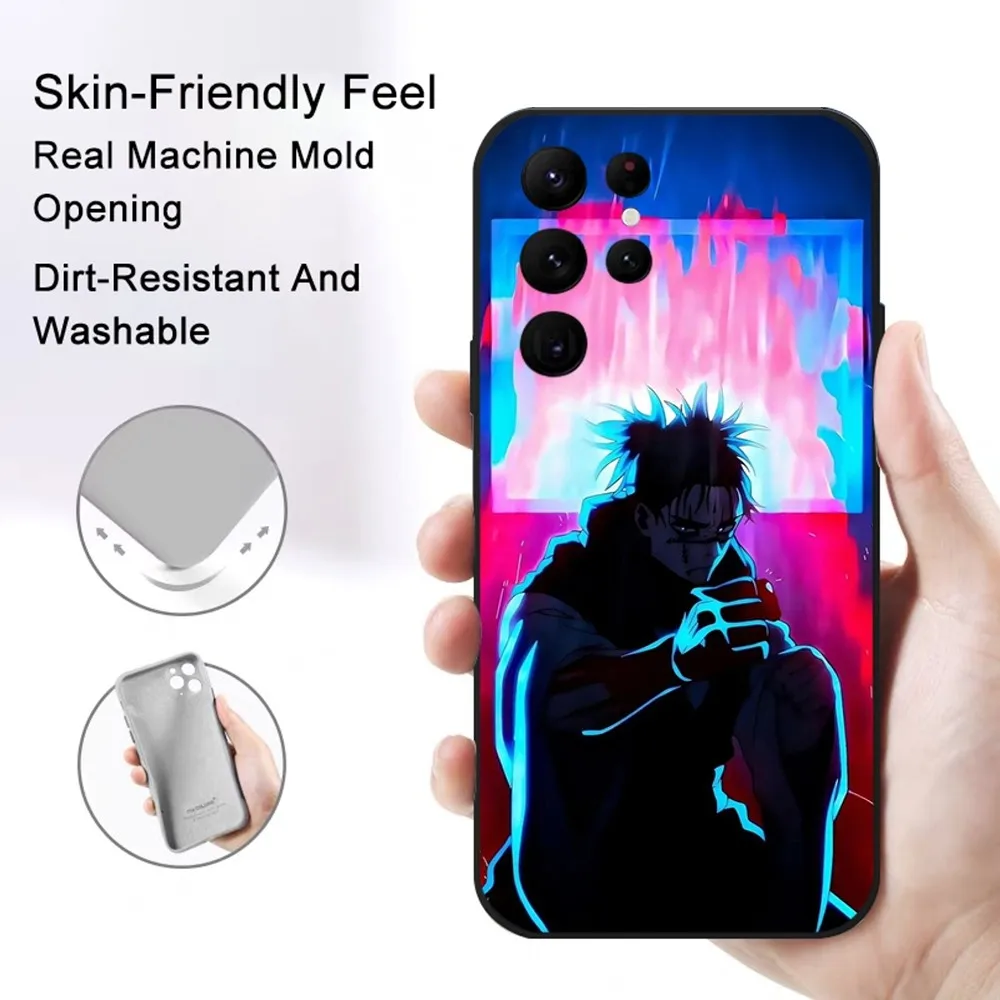 C-Choso Jujutsu Kaisen Anime Phone Case Samsung S series s20 s21 s22 s23 s24 FE Plus Ultra TPU Soft to Skin-friendly case