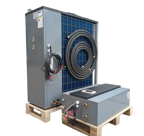 18KW-30KW DC full frequency conversion split heat pump heating, cooling and hot water system RS485 connection R32