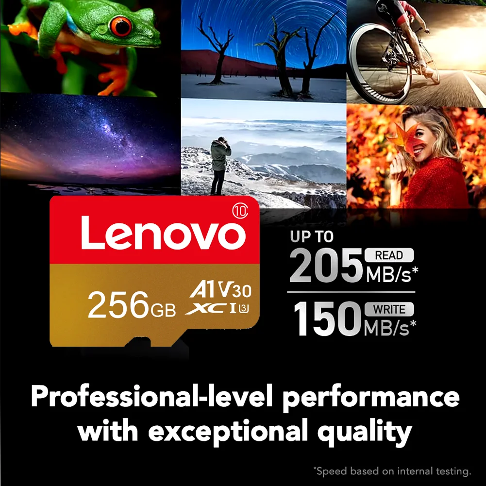 Original Lenovo Memory Card 1TB 2TB High Speed Micro TF SD Card 512GB SD Card V60 U3 TF Card For Nintendo Switch Ps4 Ps5 Game