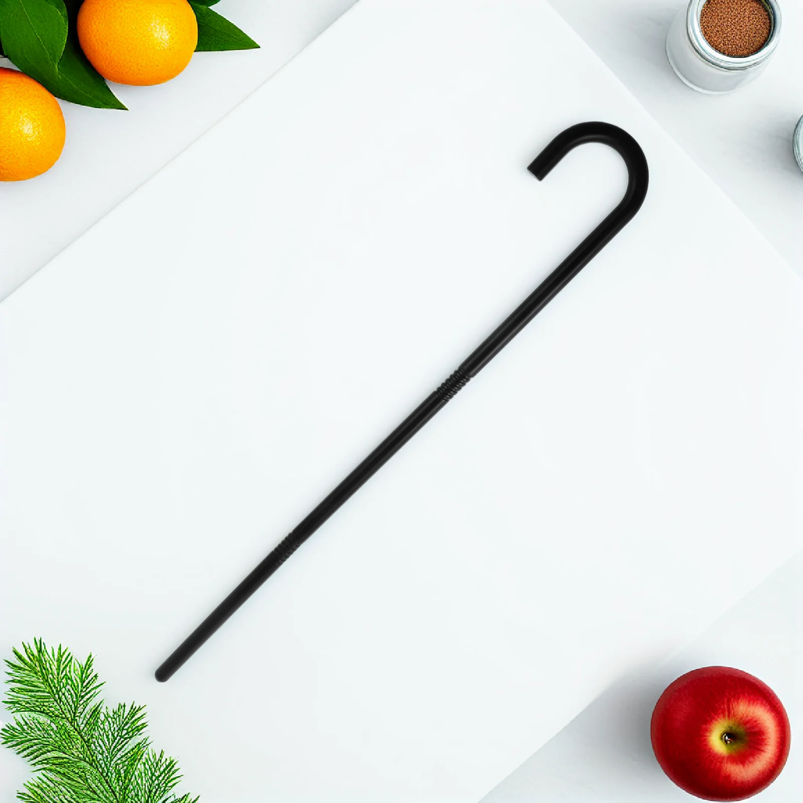 

Halloween Decorative Cane Retro Style Plastic Walking Stick Costume Props pa Professor Lightweight Portable Accessories