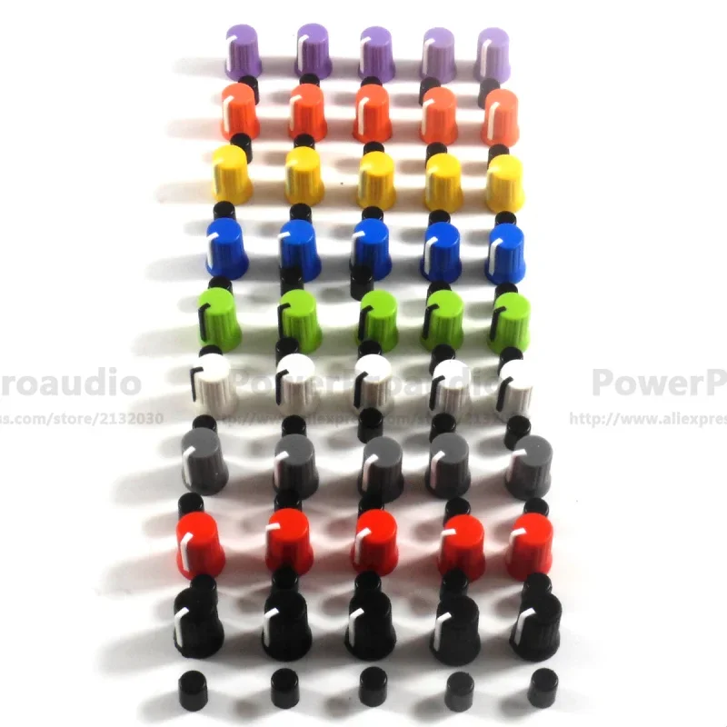 Colorful 45pcs/lot Rotary Control Knob fit For Pioneer XDJ-RX R1 RZ AERO DJM-T1 S9 DIY DJ