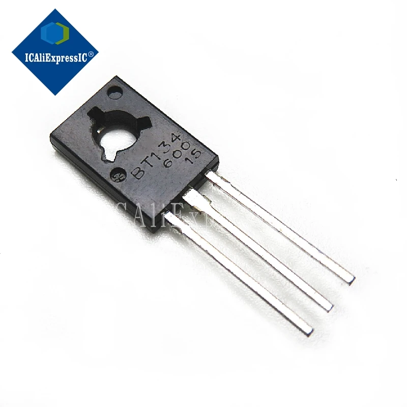 20pcs/lot BT134-600E BT134 600E TRIAC SENS GATE 600V 4A TO-126 . In Stock