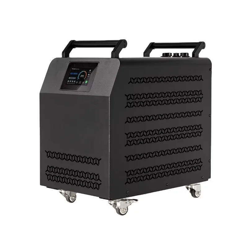 

1HP water-cooled ice bath chiller remote control compressor with filter pump recovery R410A