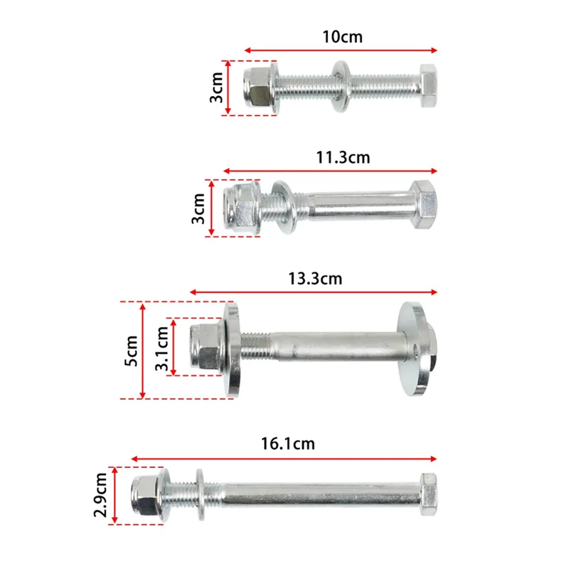 ذراع التحكم الأمامي كام الترباس ومجموعات الأجهزة مجموعة مسامير ذراع التحكم ل دودج رام 1500 2500 3500