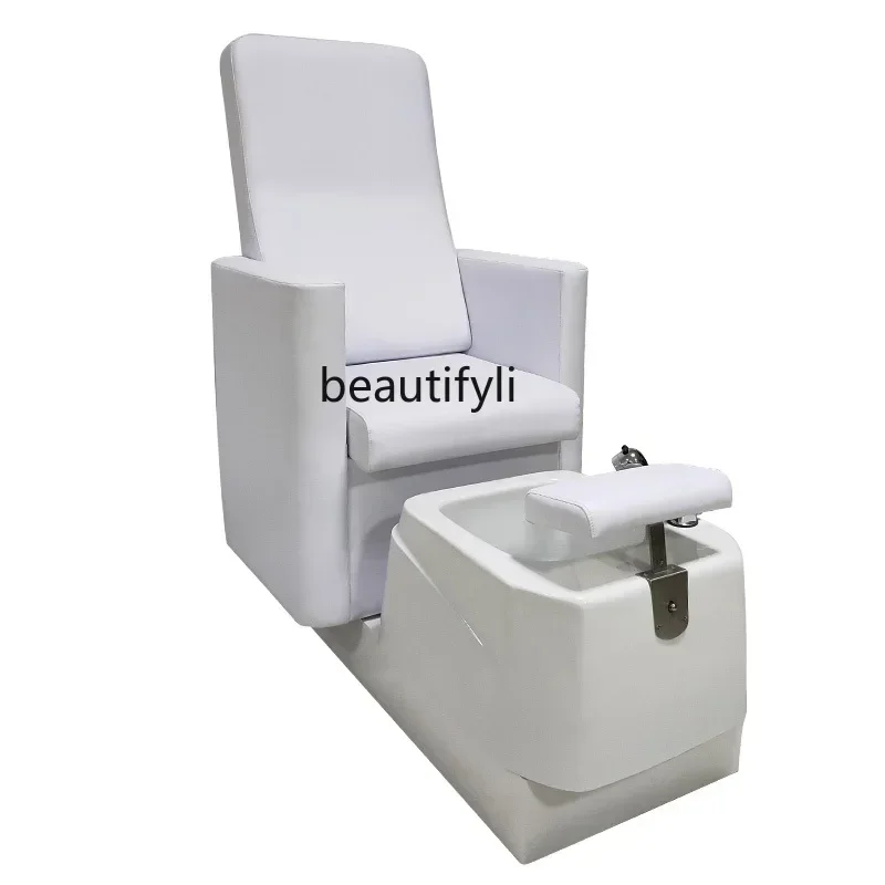 

Foot Bath Sofa Manual Recliner Foot Washing Sofa Bath Massage Couch Beauty Nail Beauty Sofa