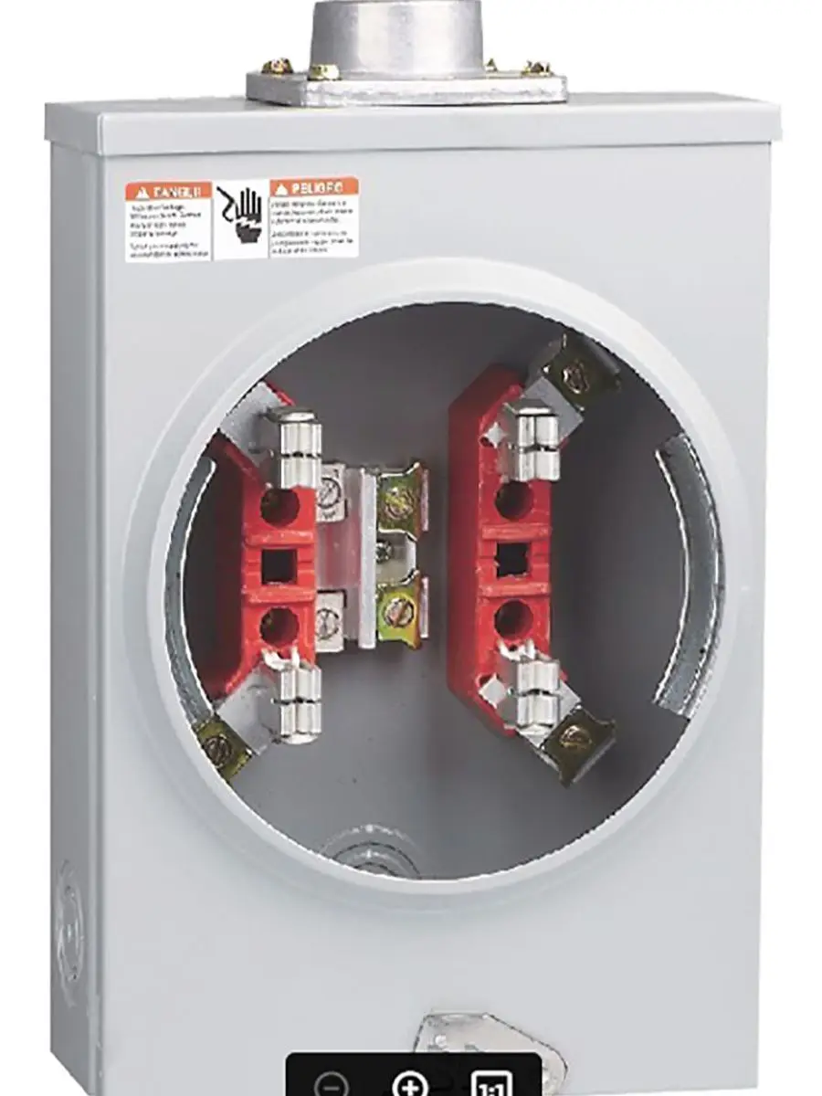 

ANSI 3-проводной 600 В, 4 щелачка, 125 А, основание электрического счетчика Kilowatt-Hour, 1-1/4 ступицы, без кольца, однофазный, 120/240 В