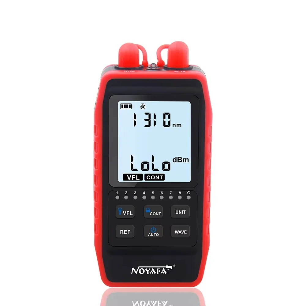 

NF-908S Mini Optical Power Meter 10mW VFL RJ45 Cable Tester