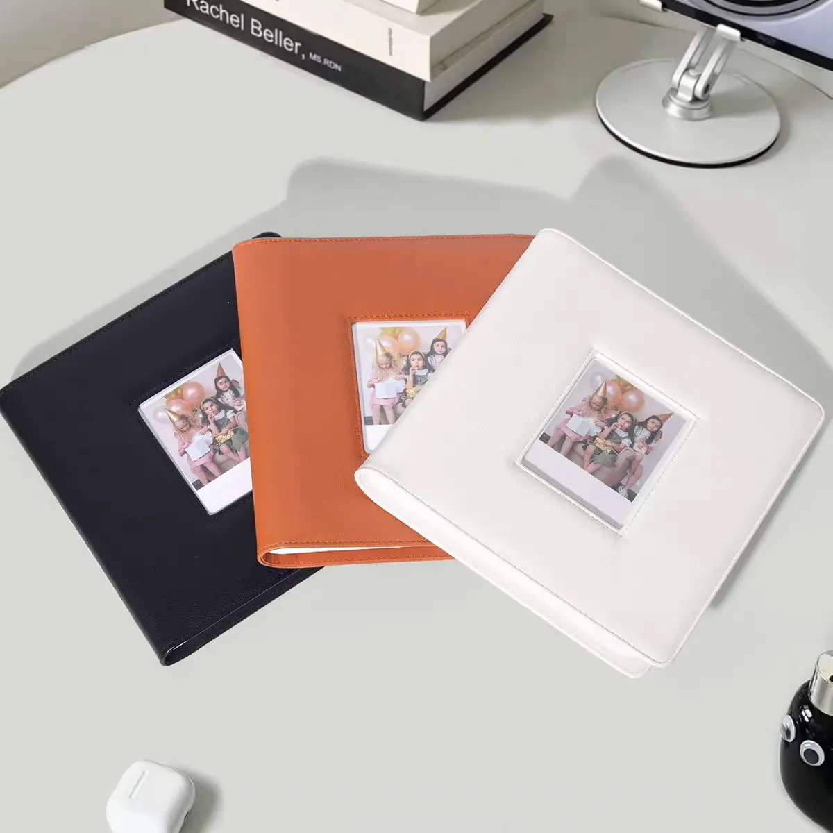 288 Hollow out Strap Album Storage Book ﻿5 Inch Wide Film Photos Album For Fujifilm Instax Wide 400/300/210 Camera
