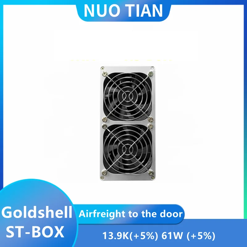 Còn Hàng Mới Goldshell ST-BOX STARCOIN Thợ Mỏ 13.9 KH/S 61W Với Bitmain PSU Tốt Hơn So Với Antminer S9 r4 Innosilicon