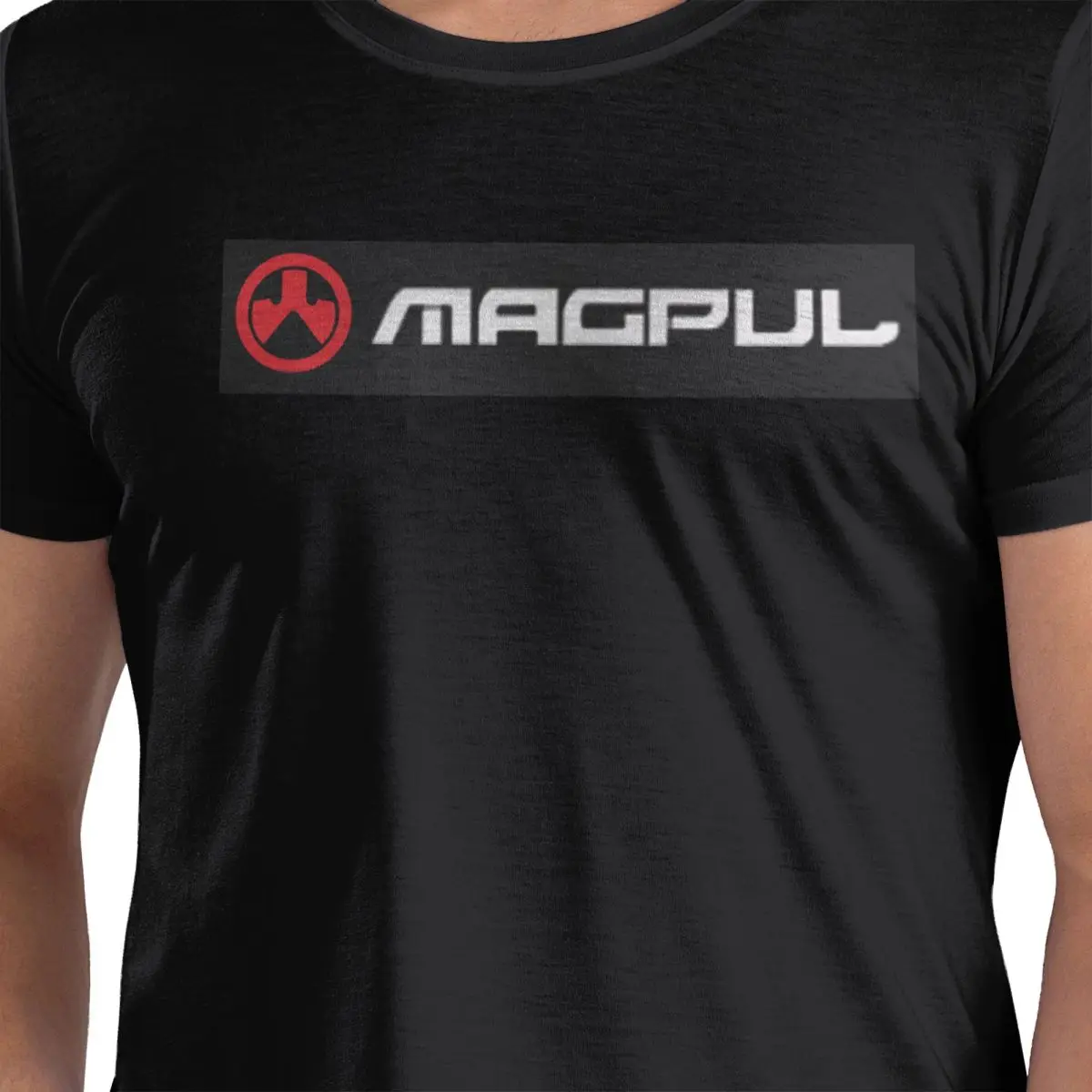 100% القطن Magpul الأسلحة النارية شعار بندقية مسدس Pmags بنادق Ar15 M4 M16 تي شيرت الرجال الكلاسيكية تي شيرت الرجال س الرقبة قمصان صيفية #4