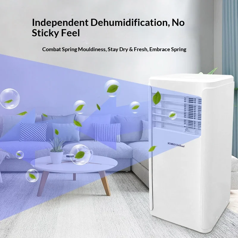 Portable Air Conditioner Cold Warm Dual Function No External Unit Small Size for Home Use Industrial Grade Equipment
