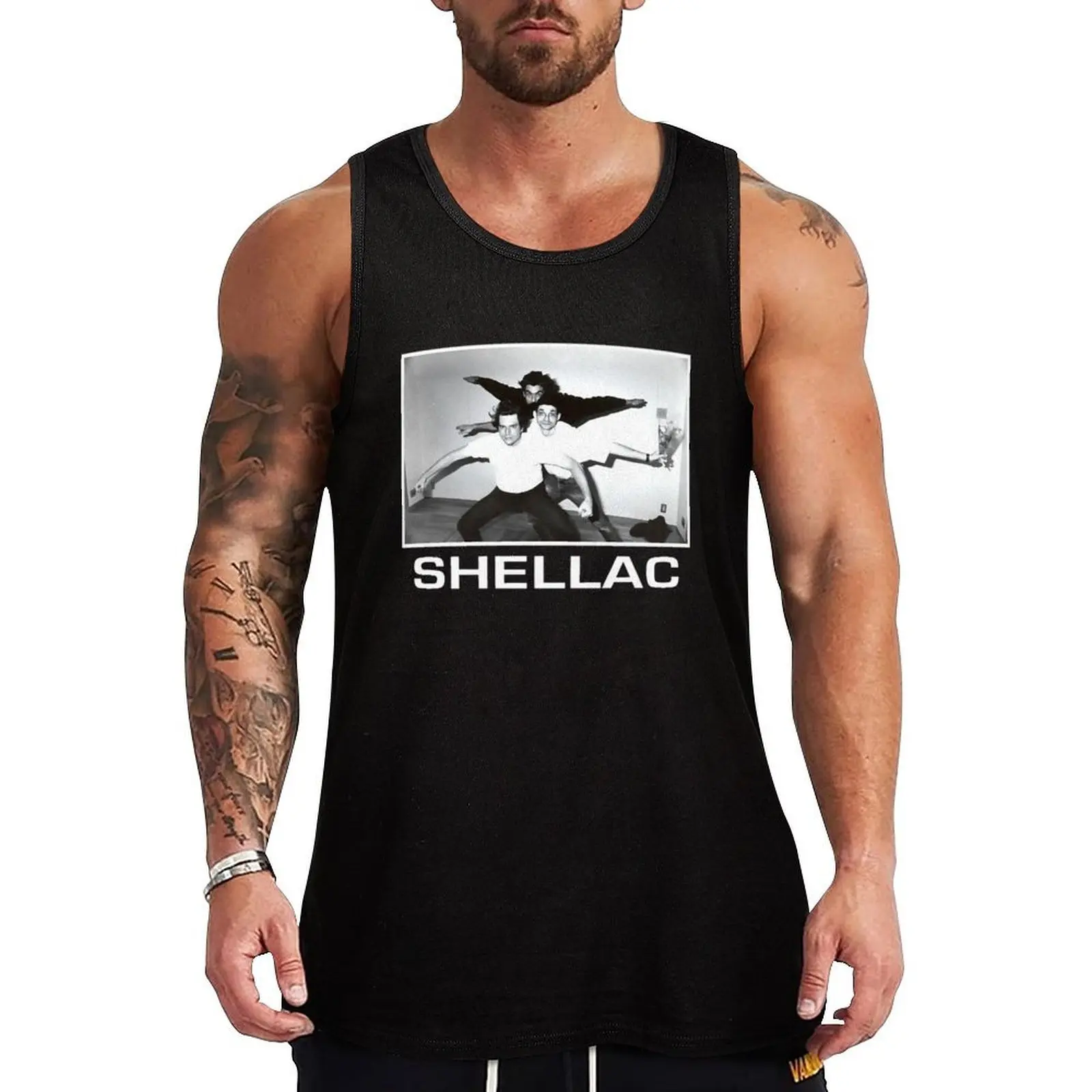 

shéllác bands (1) Tank Top men clothings summer clothes plain t-shirt