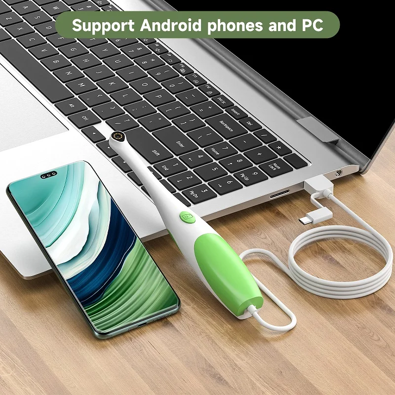 Handheld-Android-Endoskop Typ-C-Inspektionsendoskop 3IN1 USB-Schlangenkamera 8 LED-Leuchten kompatibel mit Android-Telefonen PC – Detail 3