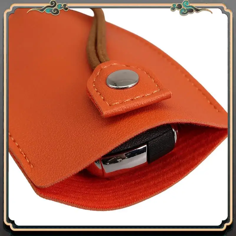 M45K-8Pack Pull Out Key Case, Pull-Out Cute Large-Capacity Car Key Case, Stylish PU Leather Key Wallets Durable view 2