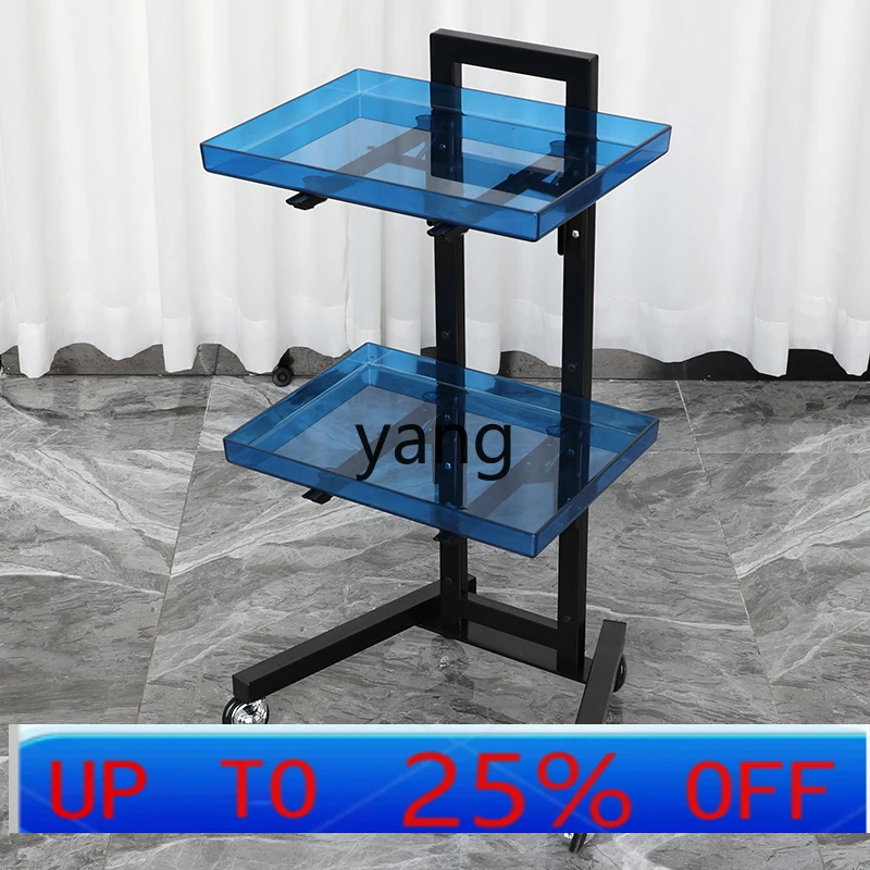 Ltt trolley barber shop tool cart hair salon special hand push European style