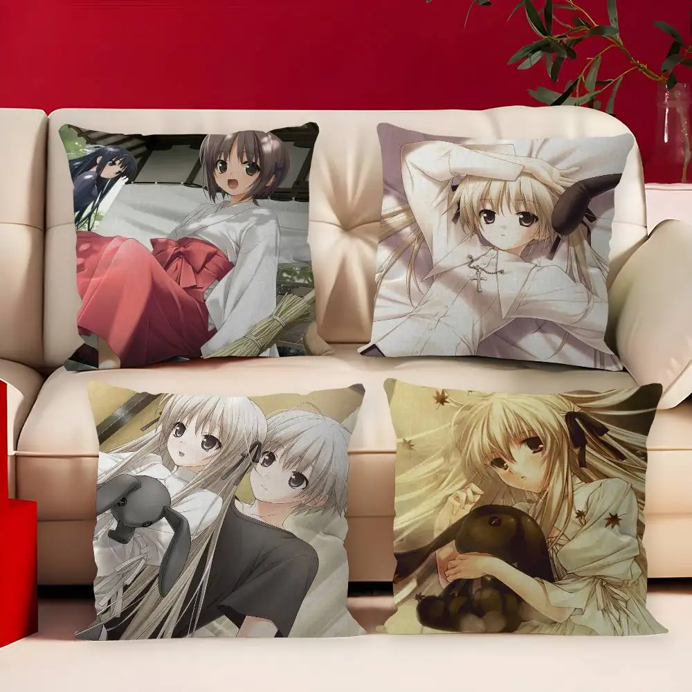 

Yosuga No Sora Cartoon Cushion Cover Pillow Cover Decor Pillowcase Printed Cushion Case For Couch