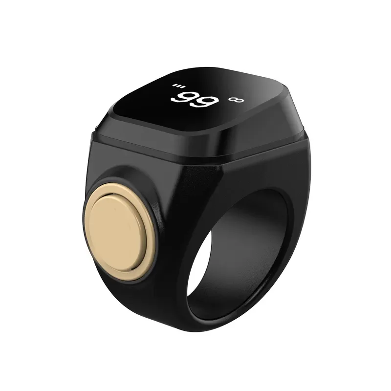 Smart Ring Bluetooth Counter Digital Tally Clicker Finger Tracker for Prayer Sports Meditation APP Sync Wearable Gadget