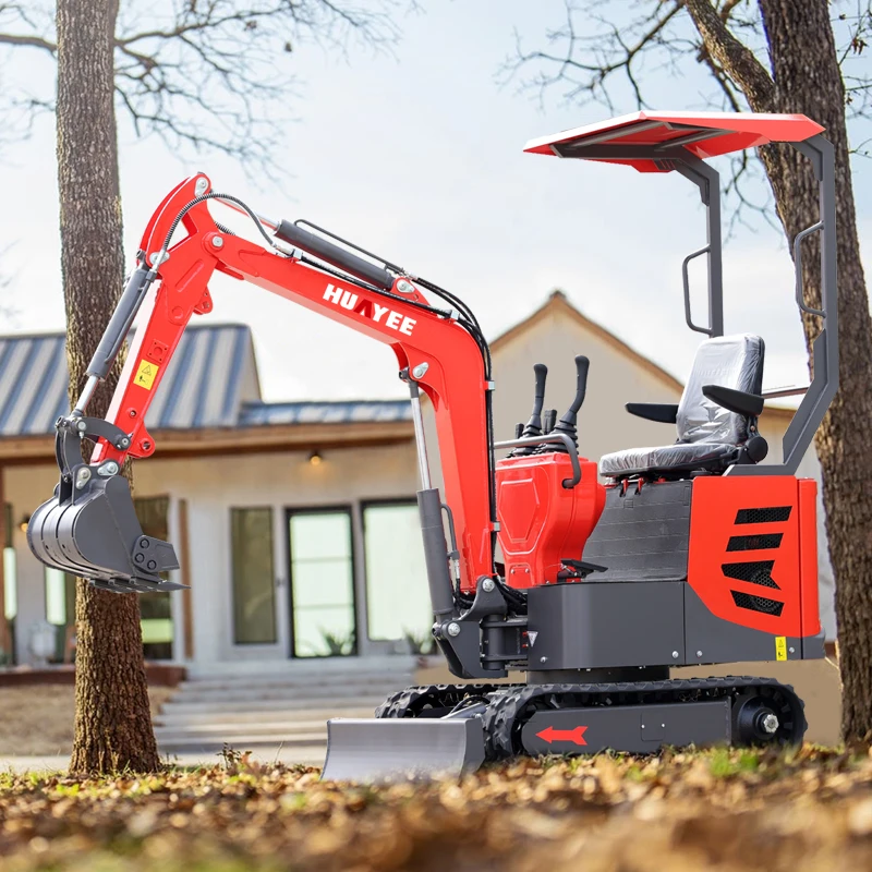 Высококачественный 1-тонный мини-экскаватор на заказ, бытовой гидравлический мини-экскаватор, рекрутирующий агент, дешевый маленький гусеничный экскаватор