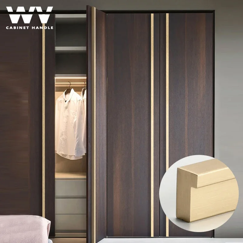 YM American Long T Bar Cabinet Door Handles 1200mm Brushed Gold Silver Aluminum Cupboard Pulls Drawer Knob Furniture Hardware