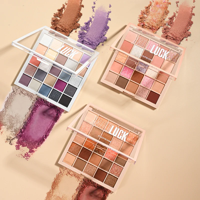 Placa de sombra de ojos de 25 colores, viento puro, baja saturación, Color mate Nueva Perla, maquillaje asequible Ins, 2024