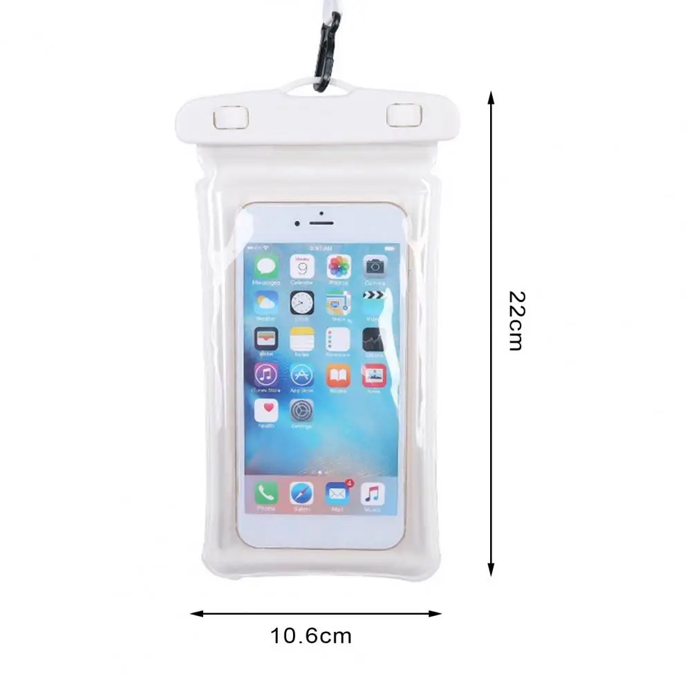 Mobile Phone Waterproof Bag Adjustable Lanyard Waterproof Case Waterproof Cellphone Protector with for Beach for Ultimate